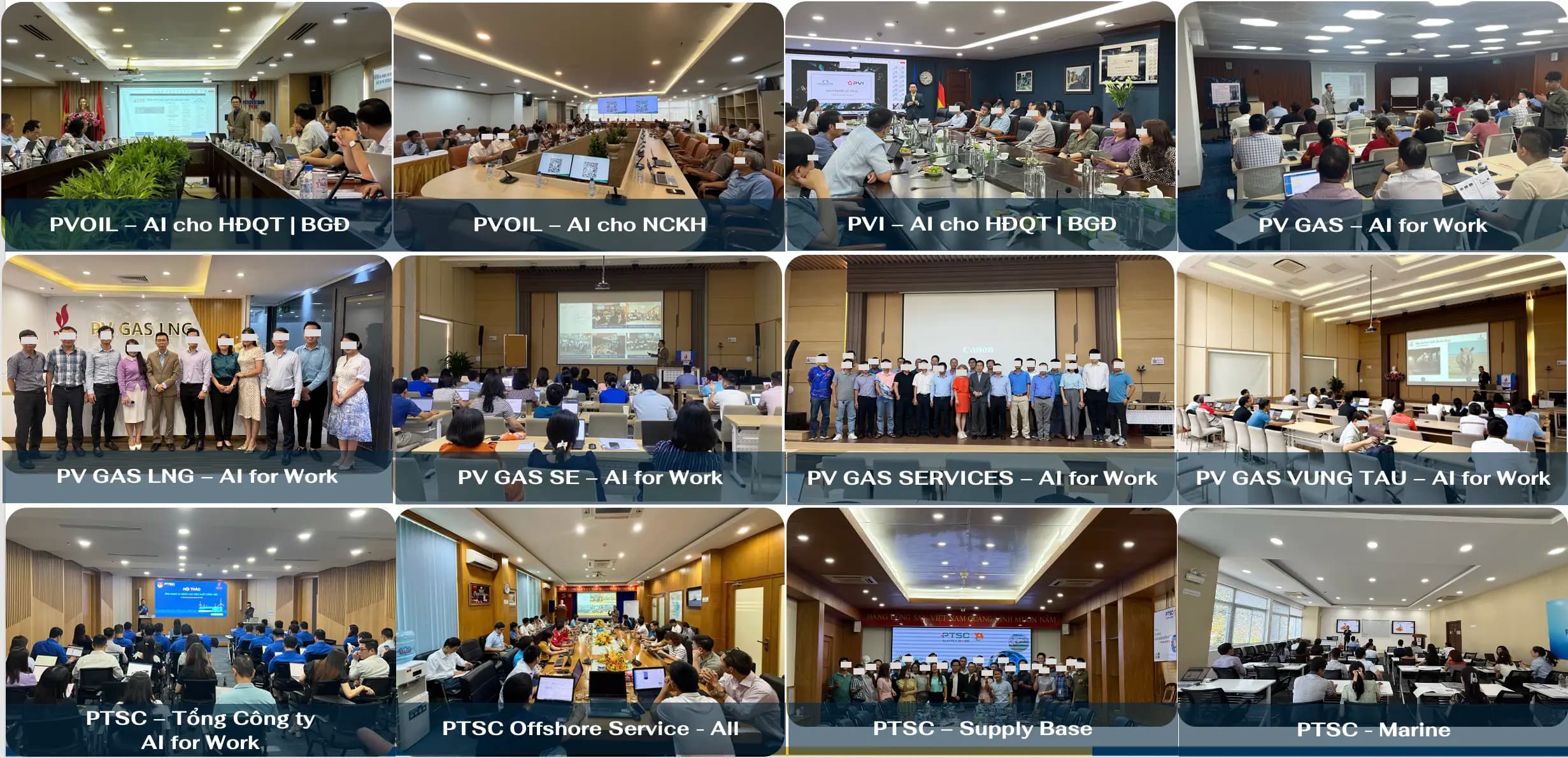 Hình ảnh khách hàng đã triển khai AI 5