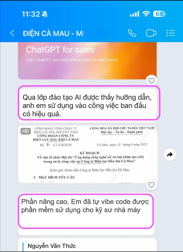 Sản phẩm của Anh Minh – ĐLDK Cà Mau
